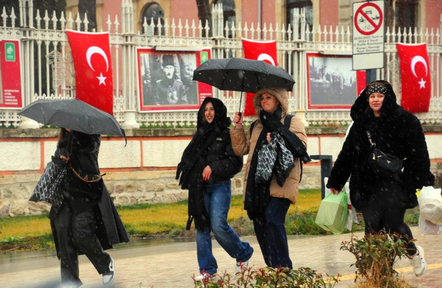 Trakya ve doğusu için ‘kuvvetli yağış’ uyarısı