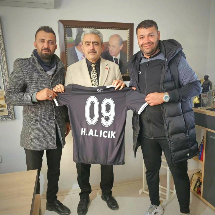 Nazillispor'a Haluk Alıcık desteği