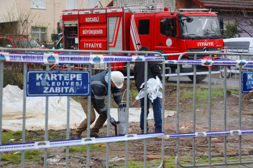 Sondaj sırasında metan gazından çıktığı değerlendirilen yangın; kontrollü olarak yeniden çıkarıldı (4)