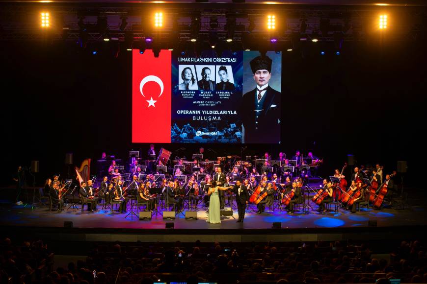 Operanın dünyaca ünlü yıldızları Türkiye’nin Mühendis Kızları için sahne aldı