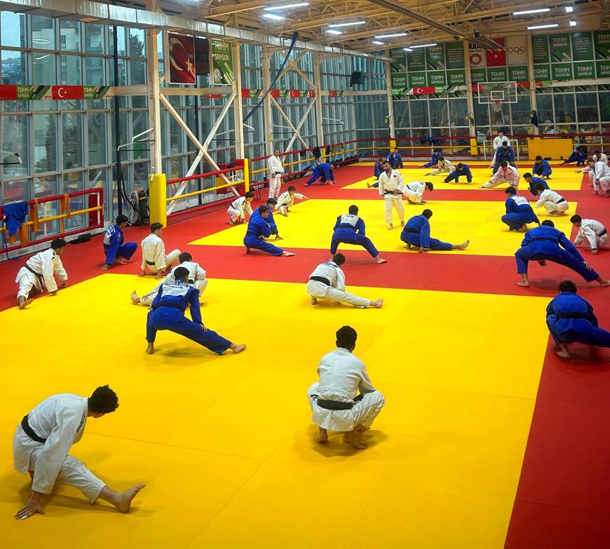 Judo Ümit Milli Takımı Samsun’da hazırlıklarını sürdürüyor