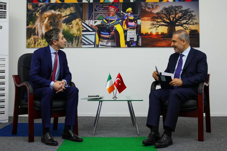 Bakan Fidan, Güney Afrika'da temaslarına devam ediyor (2)