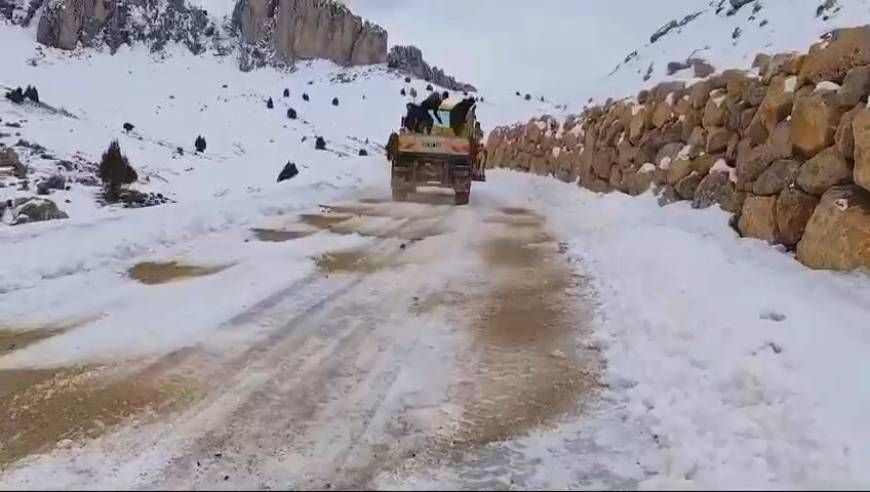 Siirt’te eğitime kar engeli; 99 köy yolu kapandı