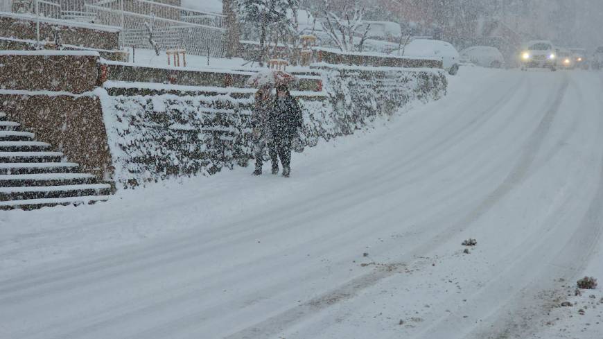 Zonguldak'ta okullar tatil edildi, 81 köy yolu kapandı