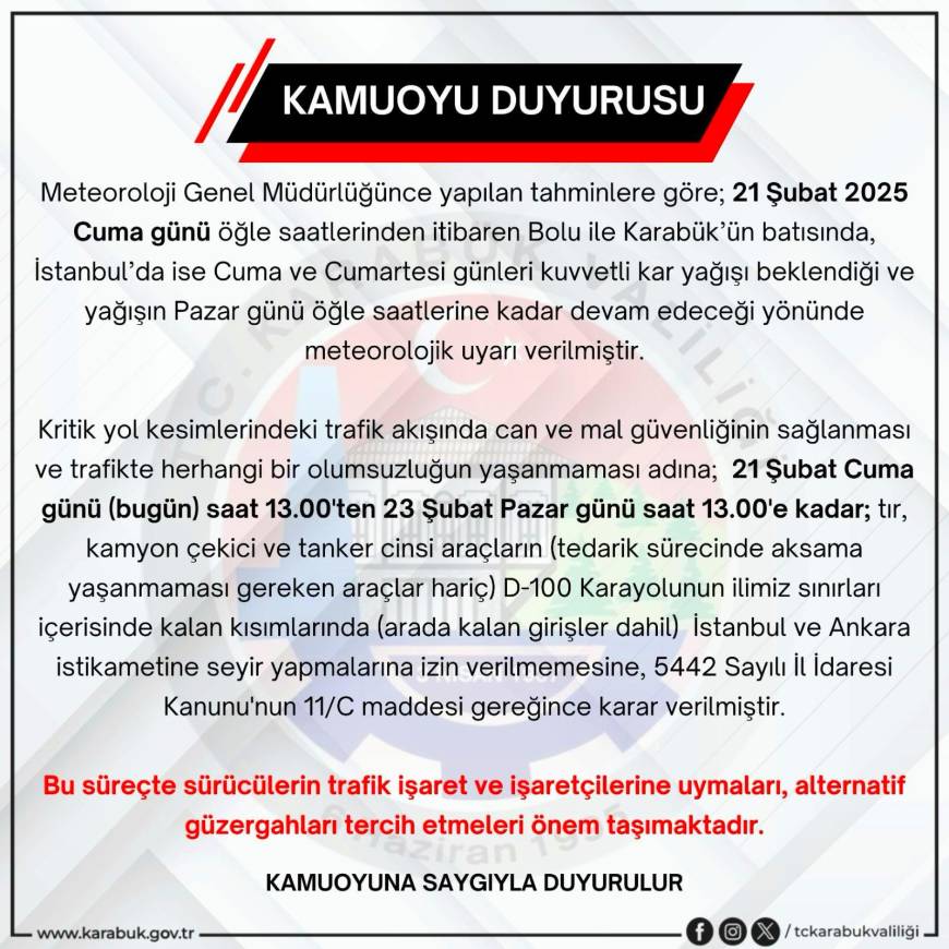 Karabük'ün yüksek kesimlerinde kar yağışı (2)