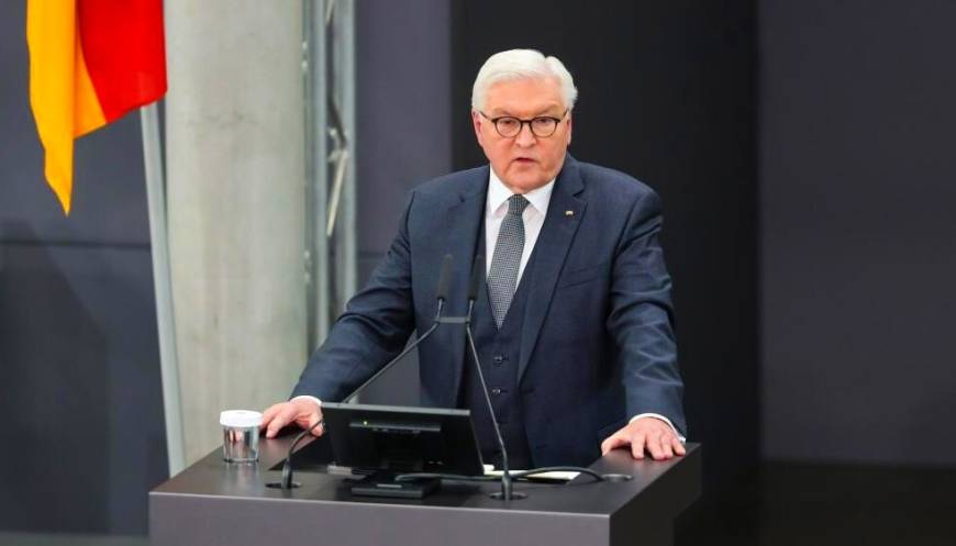 Almanya Cumhurbaşkanı Steinmeier: Ukrayna'nın adil ve kalıcı bir barışa kavuşmasını sağlamalıyız