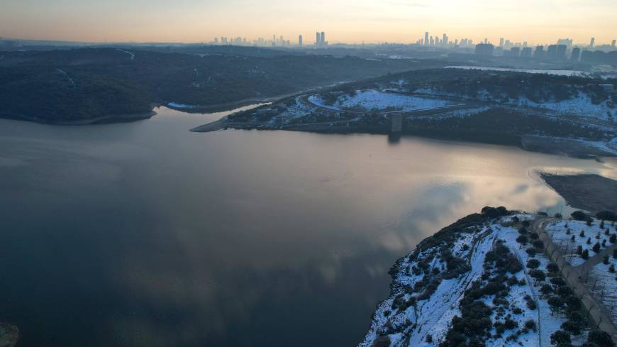 İstanbul- Kar yağışları İstanbul'un barajlarını doldurdu