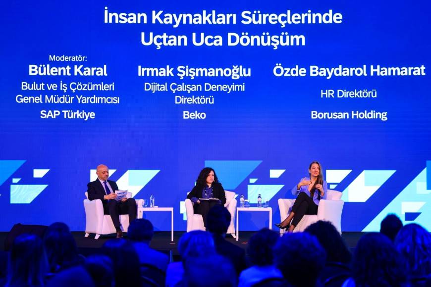 SAP HR Connect'te, yapay zekanın İK süreçlerindeki etkileri konuşuldu