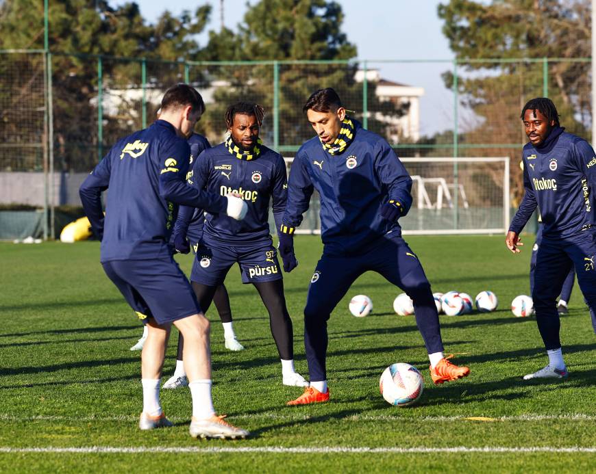 Fenerbahçe, Gaziantep FK maçının hazırlıklarını tamamladı