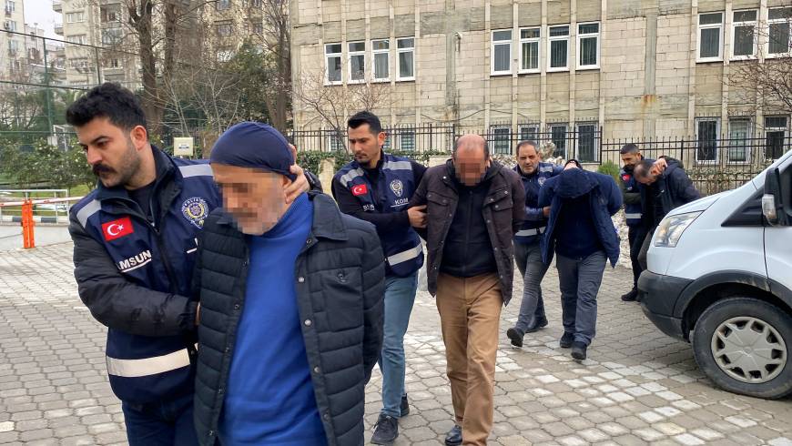 Samsun'da usulsüz sağlık raporu operasyonu; 8 gözaltı