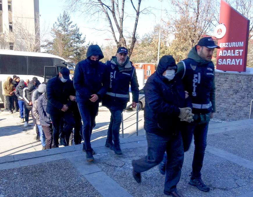 Erzurum'da MESEM üzerinden usulsüzlük yapanlara operasyon: 21 gözaltı