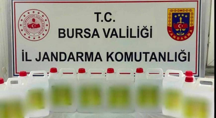 Bursa merkezli 4 ilde sahte içki operasyonu: 26 gözaltı
