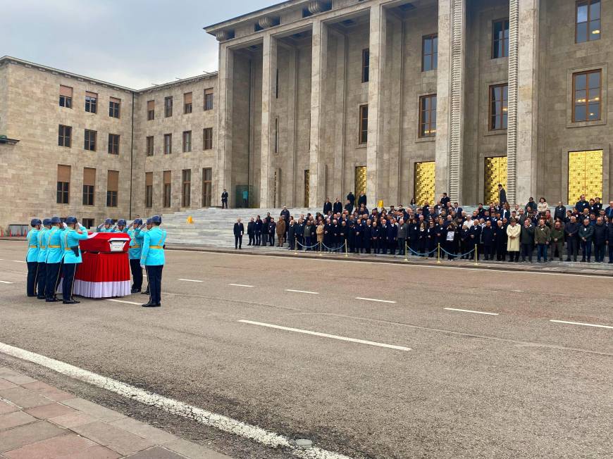 Hayatını kaybeden eski Milletvekili Doğan için TBMM'de tören