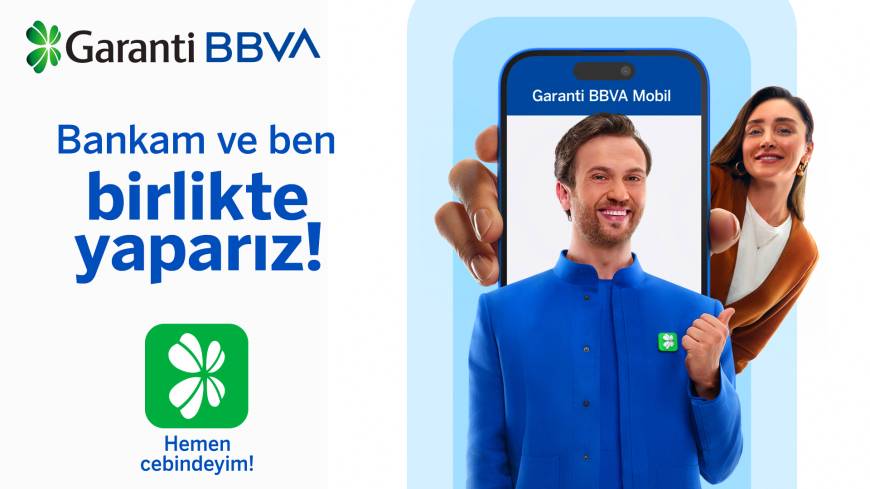 Garanti BBVA'nın yeni iletişim platformunda reklam yüzü Aras Bulut İynemli oldu