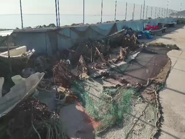 BURSA - Gemlik Körfezi 24 bin metrekare hayalet ağdan temizlendi