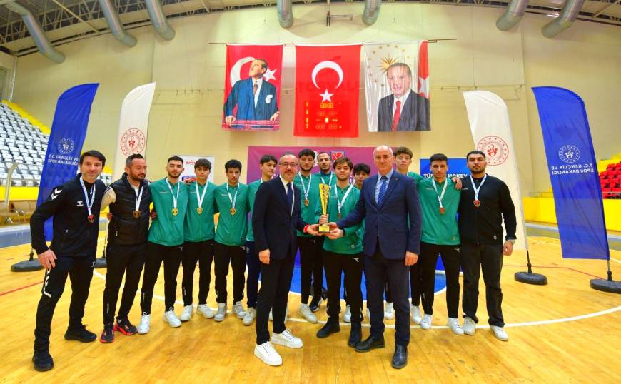 Erkekler Salon Hokeyi 1'inci Lig Osmaniye etabı sona erdi