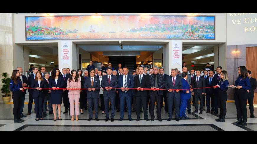 İstanbul - Bakırköy Adliyesi'nde 'El İşi Faaliyetleri Sergisi' açıldı. 