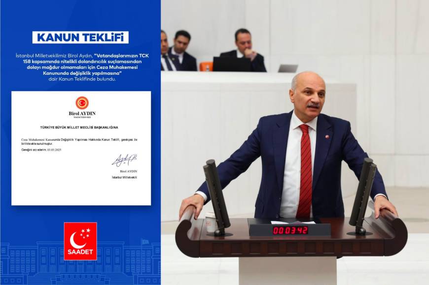 Saadet Partili Aydın: Gençlerin haksız yargılanmalarının önüne geçilmeli