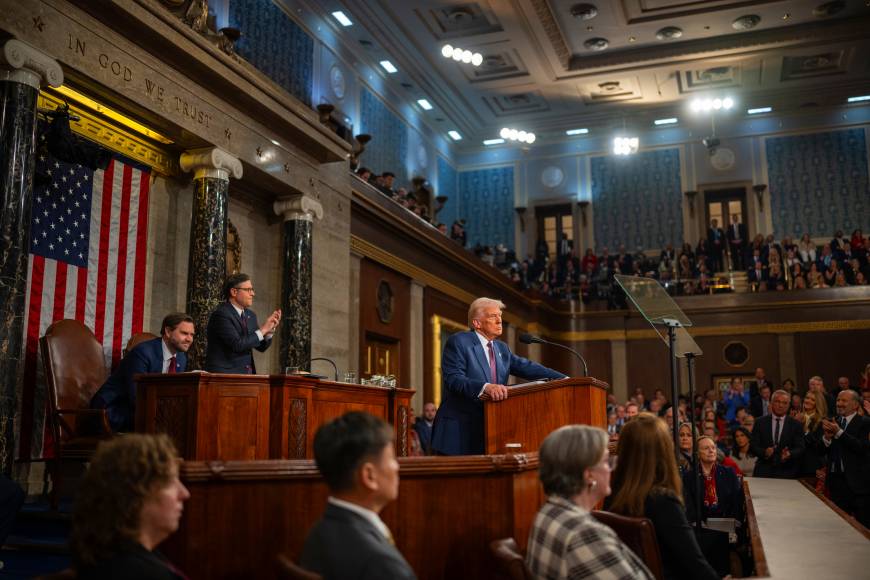 ABD Başkanı Trump, kongrede ilk kez konuştu