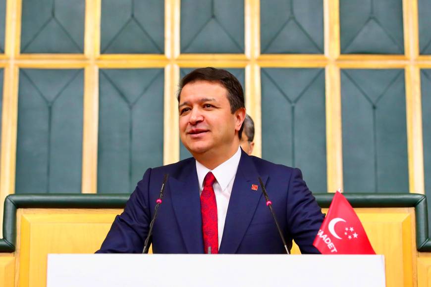 Davutoğlu, Babacan ve Arıkan, Yeni Yol grup toplantısında konuştu