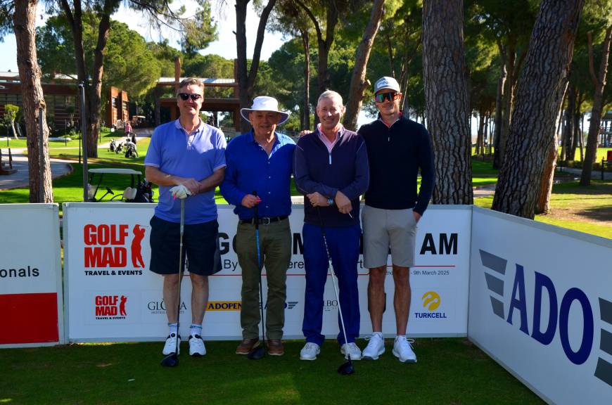 31'inci Golf Mad Pro-Am Turnuvası başladı 