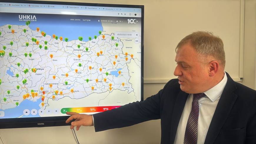 8 ilde 29 istasyon ile hava kalitesini izliyorlar