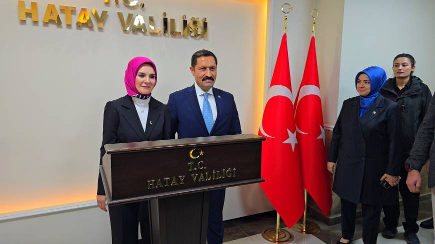 Bakan Göktaş, Hatay'da