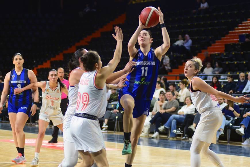 ÇBK Mersin - Bodrum Basketbol: 103-43