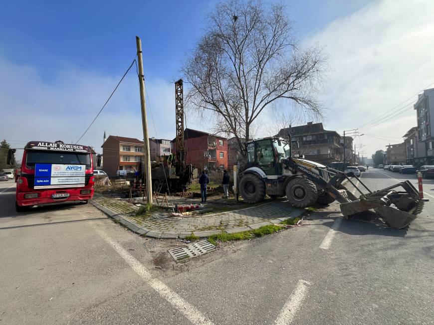 Metan gazı yanan alanda sondaj bitti