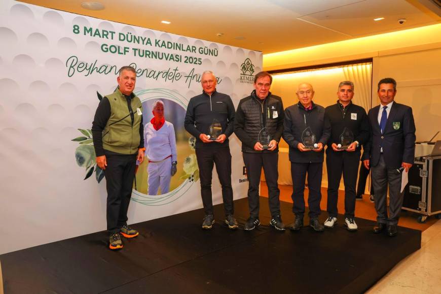 8 Mart Dünya Kadınlar Günü Golf Turnuvası, Beyhan Benardete anısına yapıldı