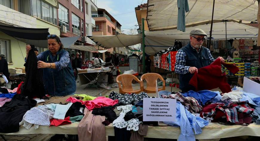 ‘İyilik tezgahı’ ile ihtiyaç sahiplerine destek oluyorlar