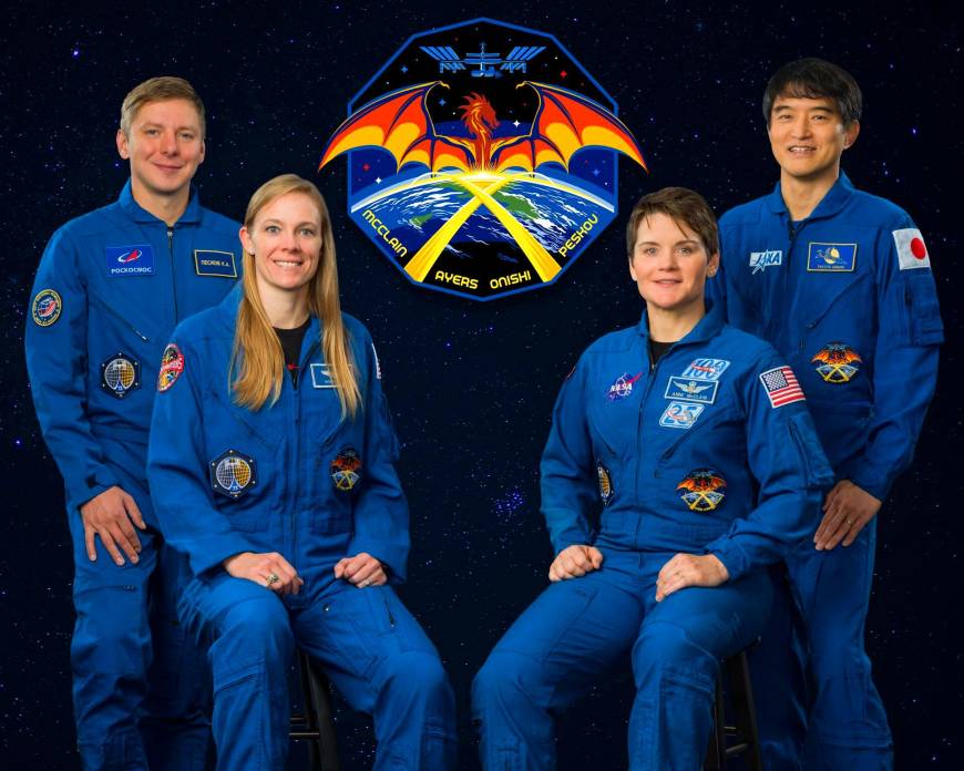 SpaceX, 4 astronotu Uluslararası Uzay İstasyonu'na gönderdi