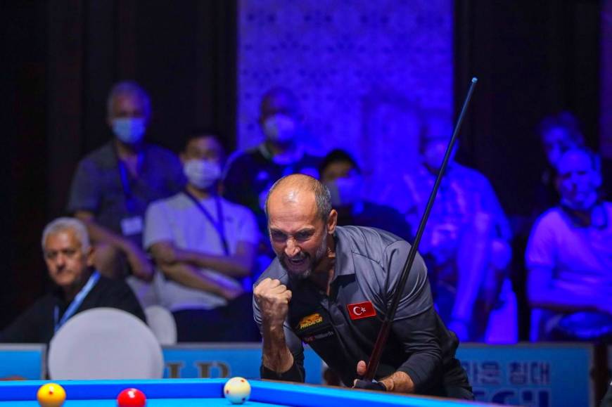 Kore'deki Profesyonel Bilardo Ligi'nin finalinde 2 Türk sporcu bugün karşılaşacak