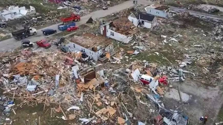 ABD'de etkili olan hortum ve şiddetli fırtınada hayatını kaybedenlerin sayısı 40’a yükseldi