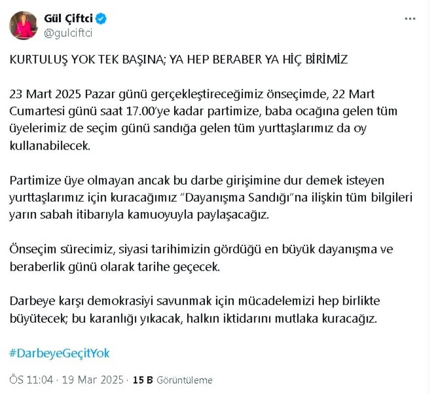 CHP'nin cumhurbaşkanı adayı ön seçiminde üye olmayanlar da oy kullanabilecek