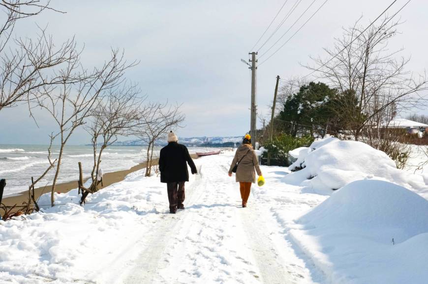 Samsun'da kar yağışı nedeniyle 3 ilçede eğitime ara verildi