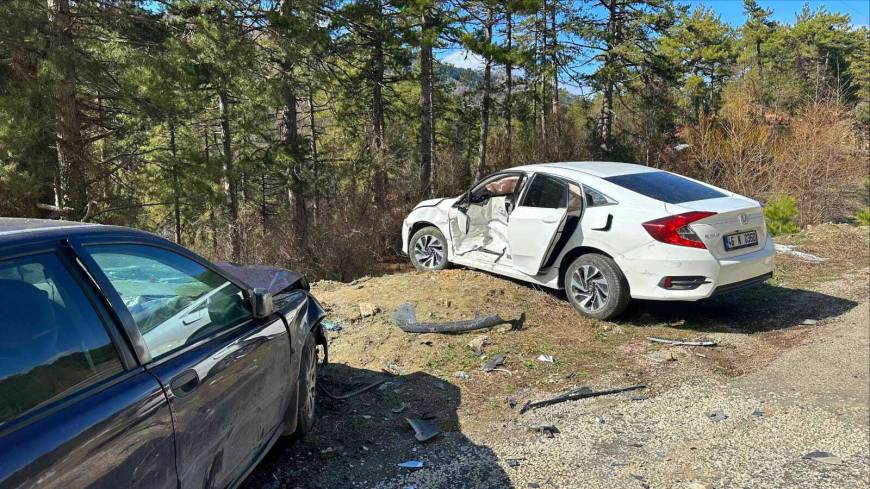 Kahramanmaraş'ta trafik kazası: 2 yaralı