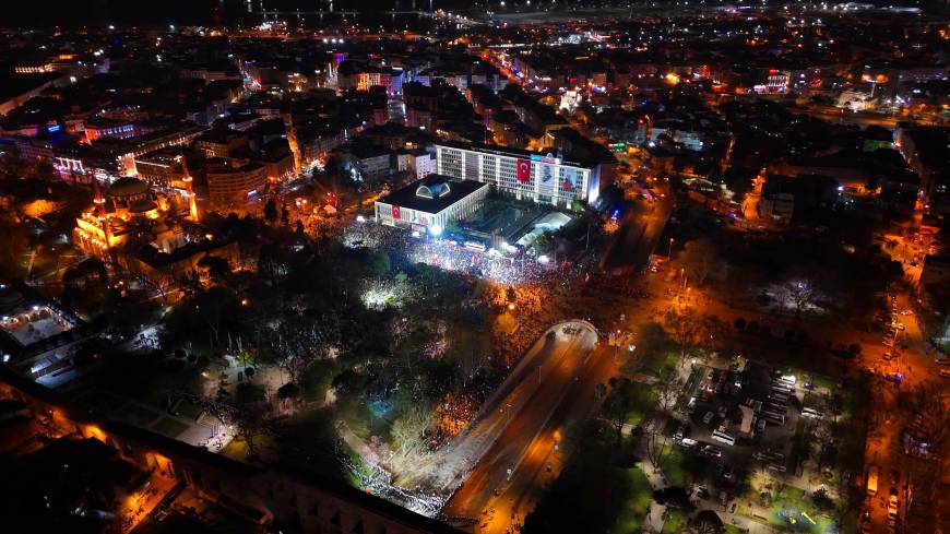 İstanbul - Saraçhane havadan görüntülendi