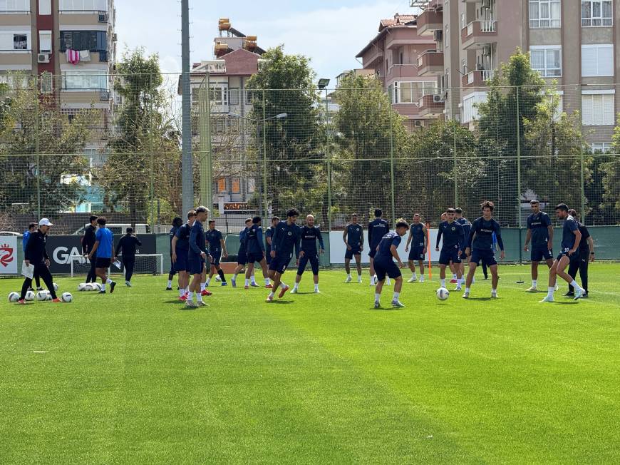 Alanyaspor, Bodrum FK maçı hazırlıklarını sürdürdü