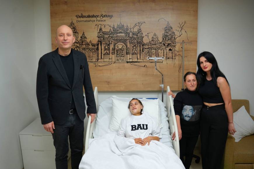 3 yaşında geçirdiği kaza hayatını altüst etti... Gürcü Mariam, şifayı Türkiye’de buldu