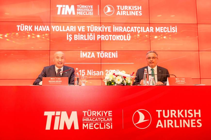 THY ve TİM, ihracatçının ulaşım maliyetlerini düşüren iş birliğini yeniledi