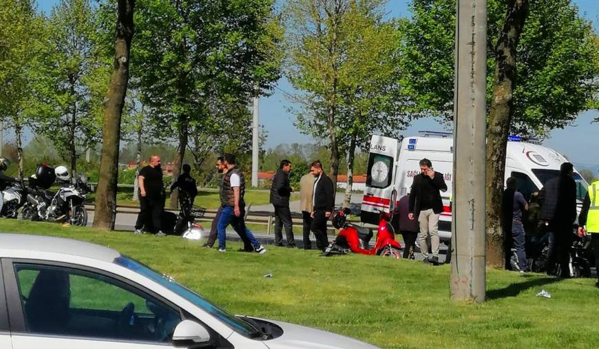 Motosiklet, bisiklete çarptı; 74 yaşındaki bisikletli öldü