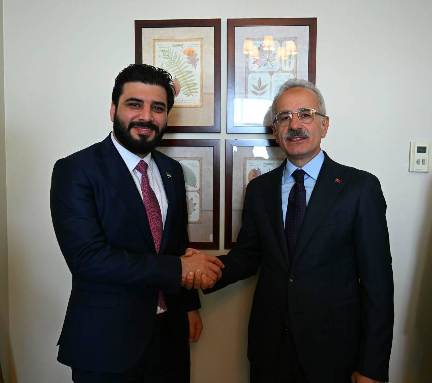 Bakan Uraloğlu, Suriye Sivil Havacılık Genel Müdürü Salibi ile görüştü