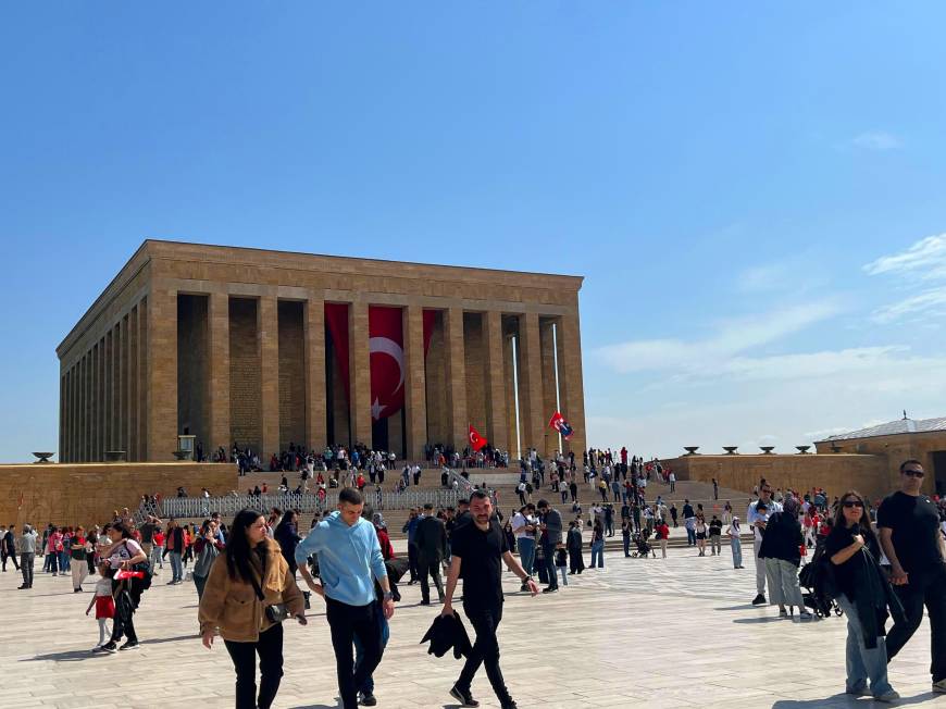 Anıtkabir'de '23 Nisan' coşkusu