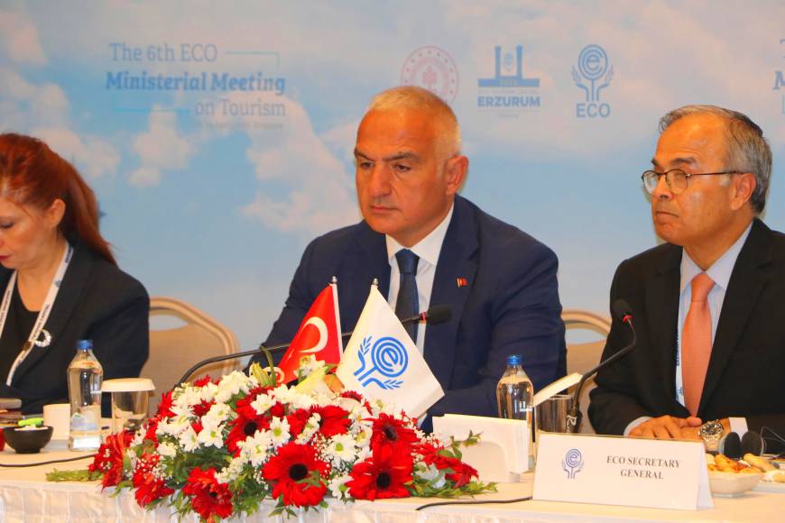 Ekonomik İşbirliği Teşkilatı Turizm Bakanları Erzurum'da buluştu