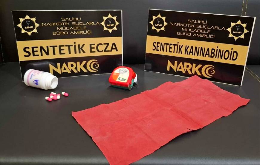 Üzerinde A4 kağıdına emdirilmiş uyuşturucu ele geçirilen şüpheli, tutuklandı