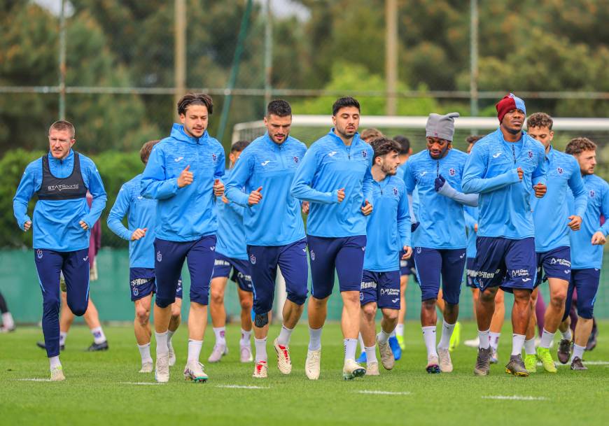 Trabzonspor’da Kasımpaşa maçının hazırlıkları sürüyor