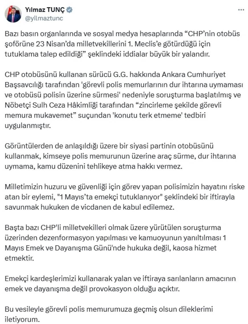 CHP otobüsünün şoförüne ev hapsi cezası verildi (2)