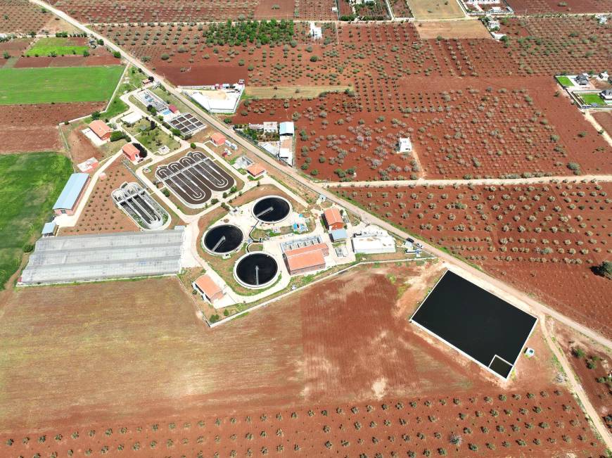 DSİ: Kilis'te günlük 30 bin metreküp arıtılmış atık su, tarım arazileri ile buluşturulacak