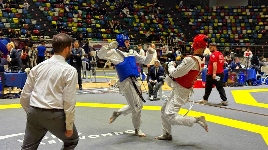 Tekvando sporcuları Samsun’da Milli Takım için dereceyi hedefliyor
